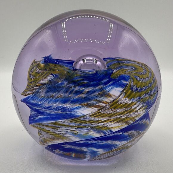 Caithness Scottish Glass Paperweight “Impulse” by Alastair Macintosh